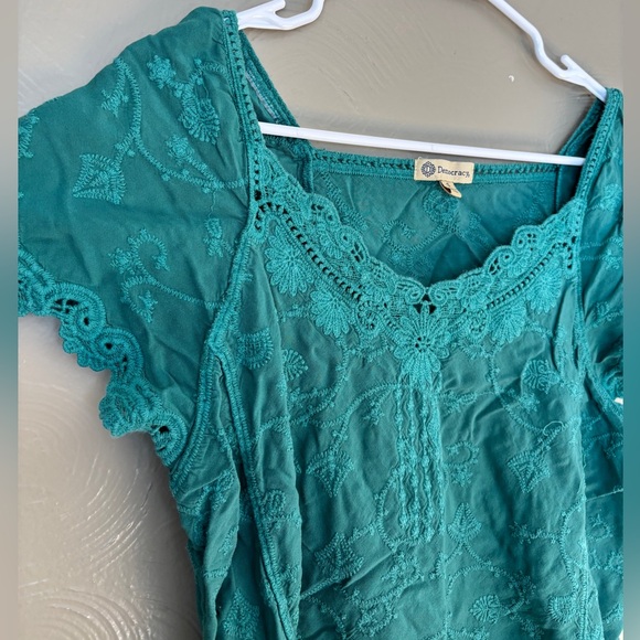 Democracy Embroidered Top - Picture 2 of 5